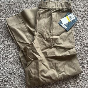 NWT Democracy High Rise Linen Pants | Petite Medium